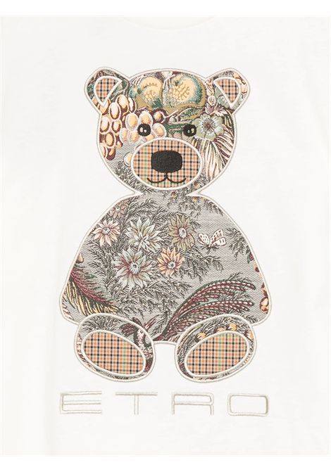 T-shirt con applicazione ETRO KIDS | GZ8P31 Z3672102